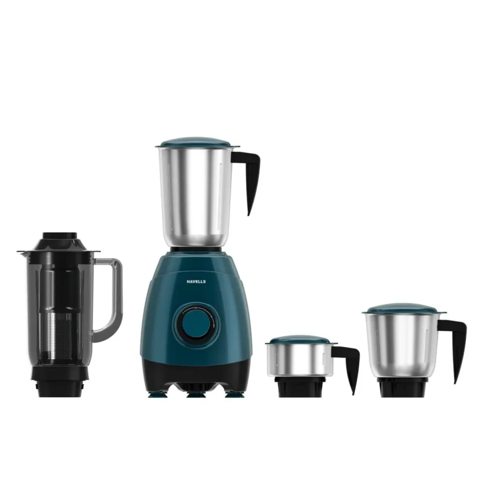 ESO 750 W Mixer Grinder Green and Black 750 W, 4 Jar