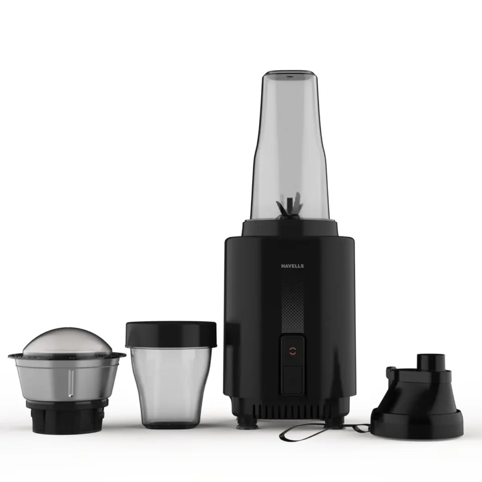 Nutri Insta Blend 350 W Mixer Grinder Black 350 W, 3 Jar