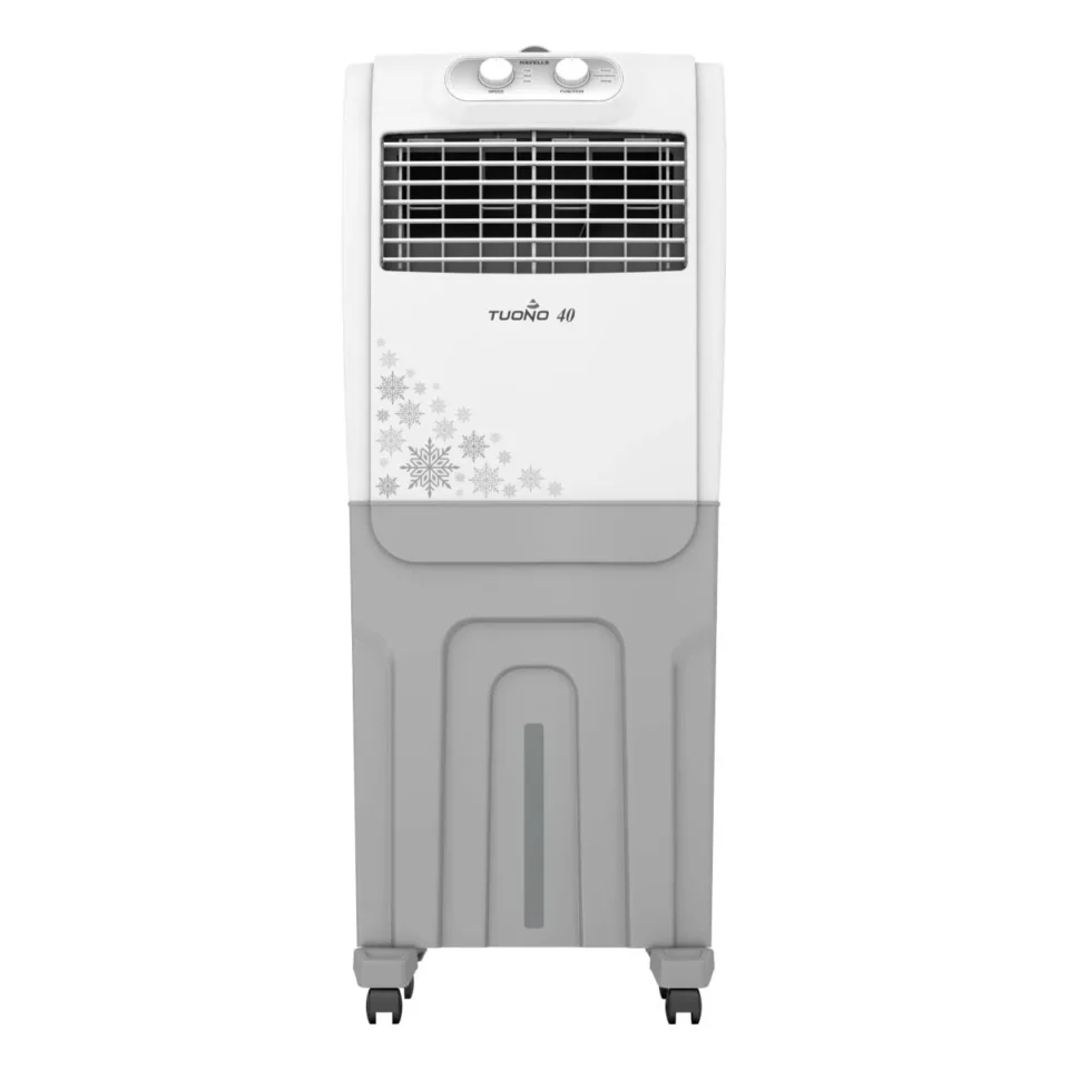 Tuono 40 L Personal Air Cooler - 40 L White Grey