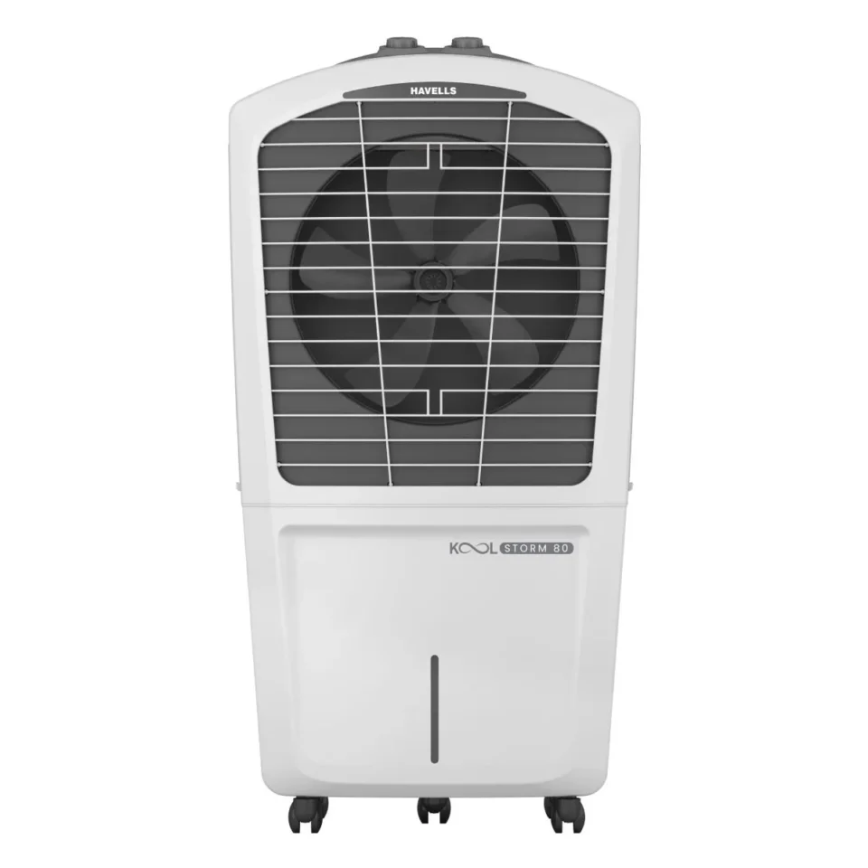 KoolStorm 80 L Desert Air Cooler - 80 L White Grey