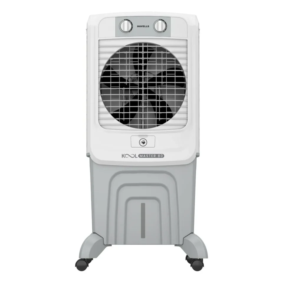 KoolMaster 80 L Desert Air Cooler - 80 L White Grey