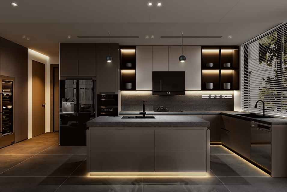 Kitchen-Lighting-Design-Ideas-by-Goldmedal-India