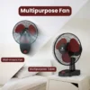 Candy HS Wall Fan 230 mm (Black Red)