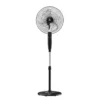 Trendy Metallic Pedestal Fan 400 mm (Mettalic Black)