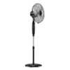 Trendy Metallic Pedestal Fan 400 mm (Mettalic Black)