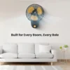 Candy HS Wall Fan 230 mm (Black Yellow)