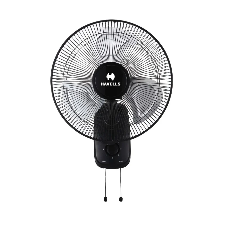 Girik Neo Wall Fan 400 mm (Black)
