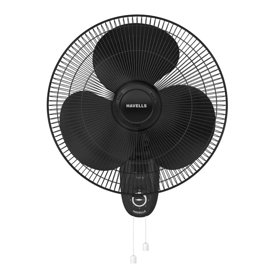 Swing Wall Fan 400 mm (Black)