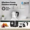 Mixwell N 500 W Mixer Grinder Black and Grey 500 W, 3 Jar