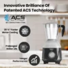 Mixwell N 500 W Mixer Grinder Black and Grey 500 W, 3 Jar