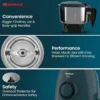 ESO 750 W Mixer Grinder Green and Black 750 W, 4 Jar