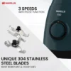 ESO 750 W Mixer Grinder Green and Black 750 W, 4 Jar