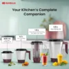 Prisma 750 W Mixer Grinder Black 750 W, 4 Jar