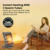 Ember Quartz Room Heater Ember Infrared Quartz 3 Tube Room Heater