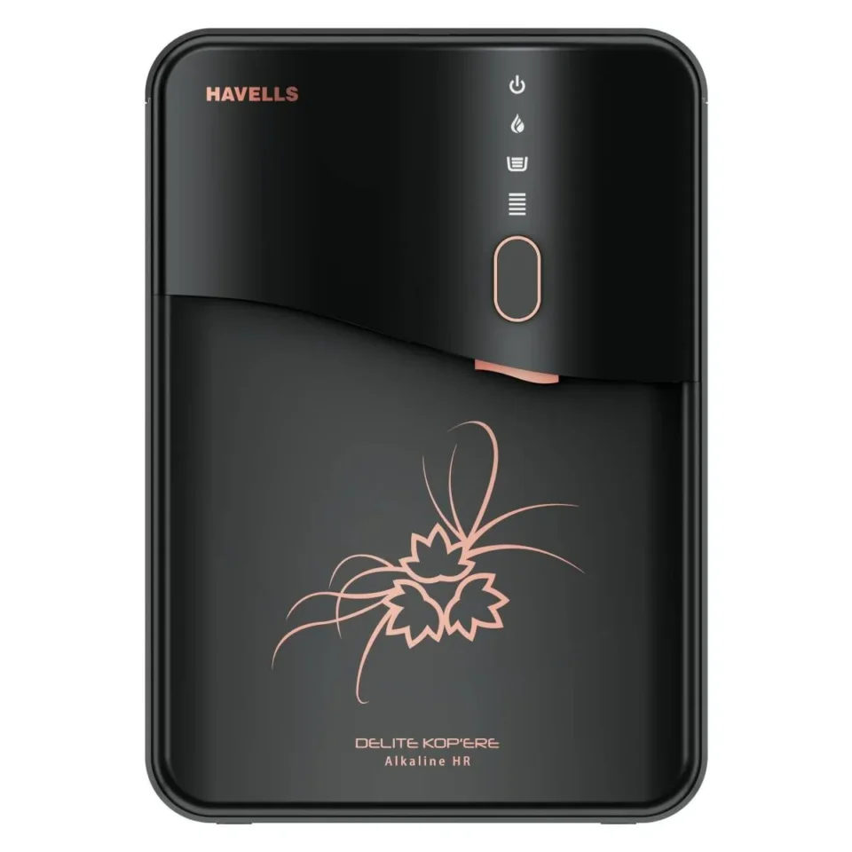 Havells Delite Kopere Alkaline HR Water Purifier 100 % RO+UV Led Purification