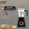 Hydro Plus 1000 W Mixer Grinder Black and champagne gold 1000 W, 3 jar