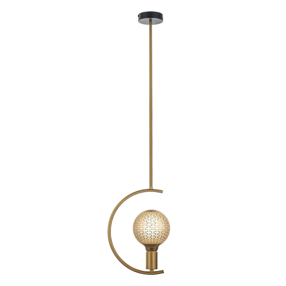 Questo Pendant 1LS E27 Matt GLD