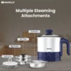 Steamor Multicook Kettle 600 W, 1.2 L Blue