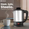 Steelio Electric Kettle 1250 W, 1 L Black & Silver
