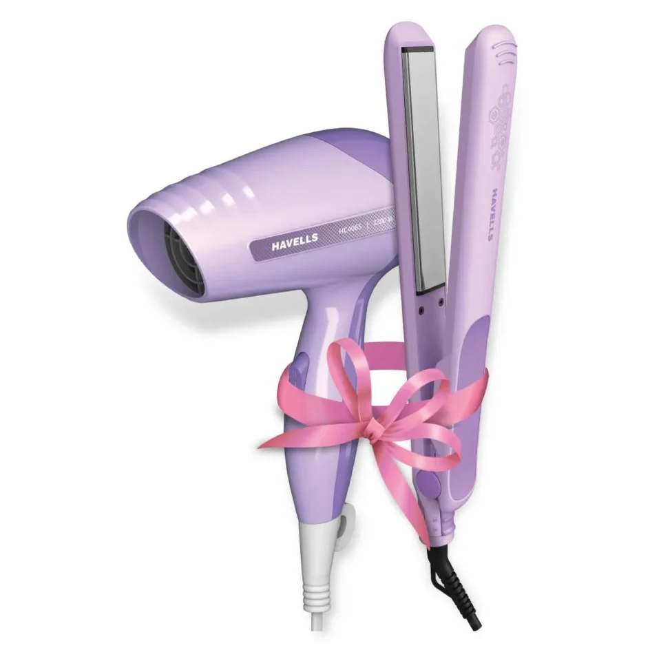 HC4065 Hair Straightener Dryer Purple